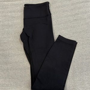 Black Lululemon leggings, size 4